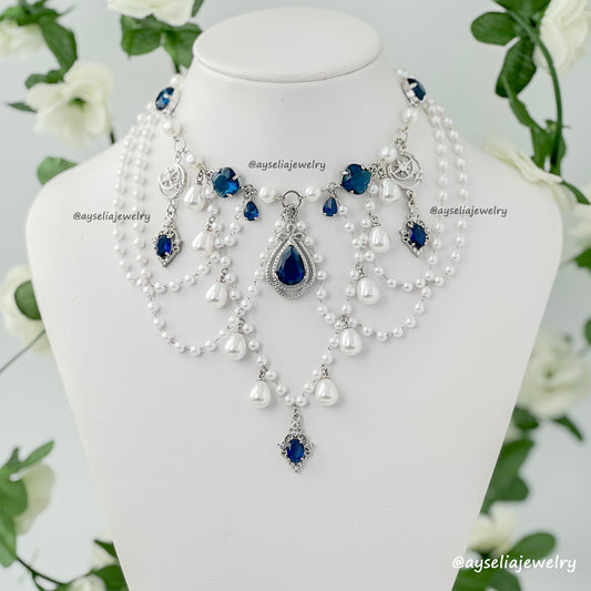 Lunaria Silver Necklace