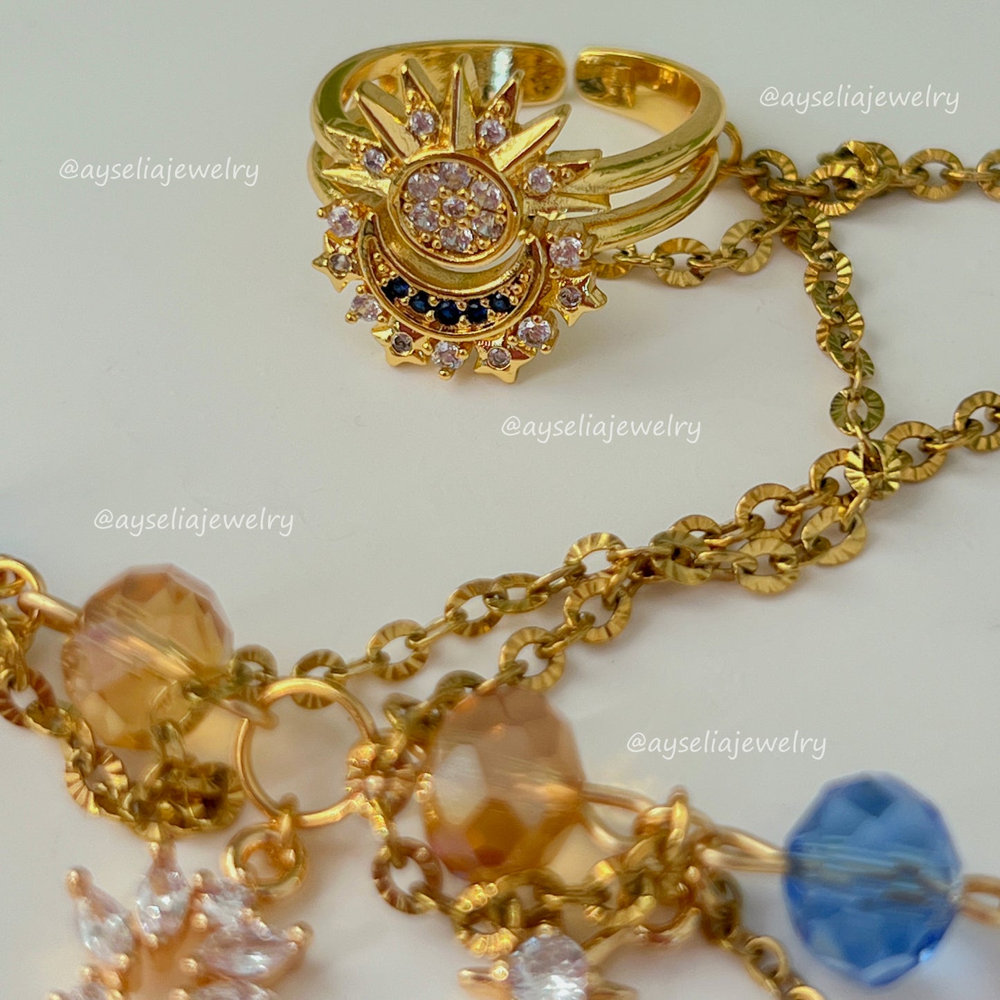 Asteria Hand Chain