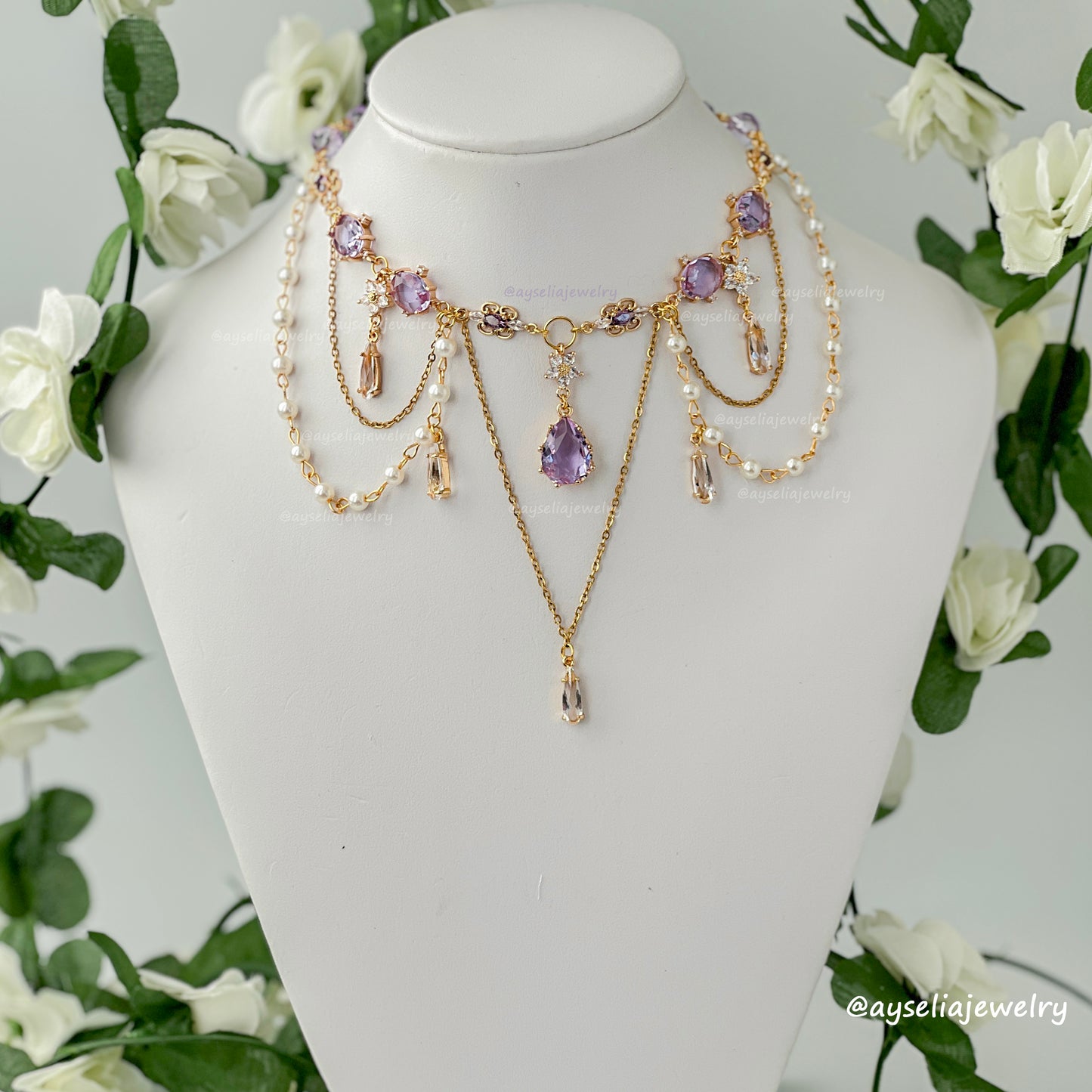 Cordelia Lavender Necklace