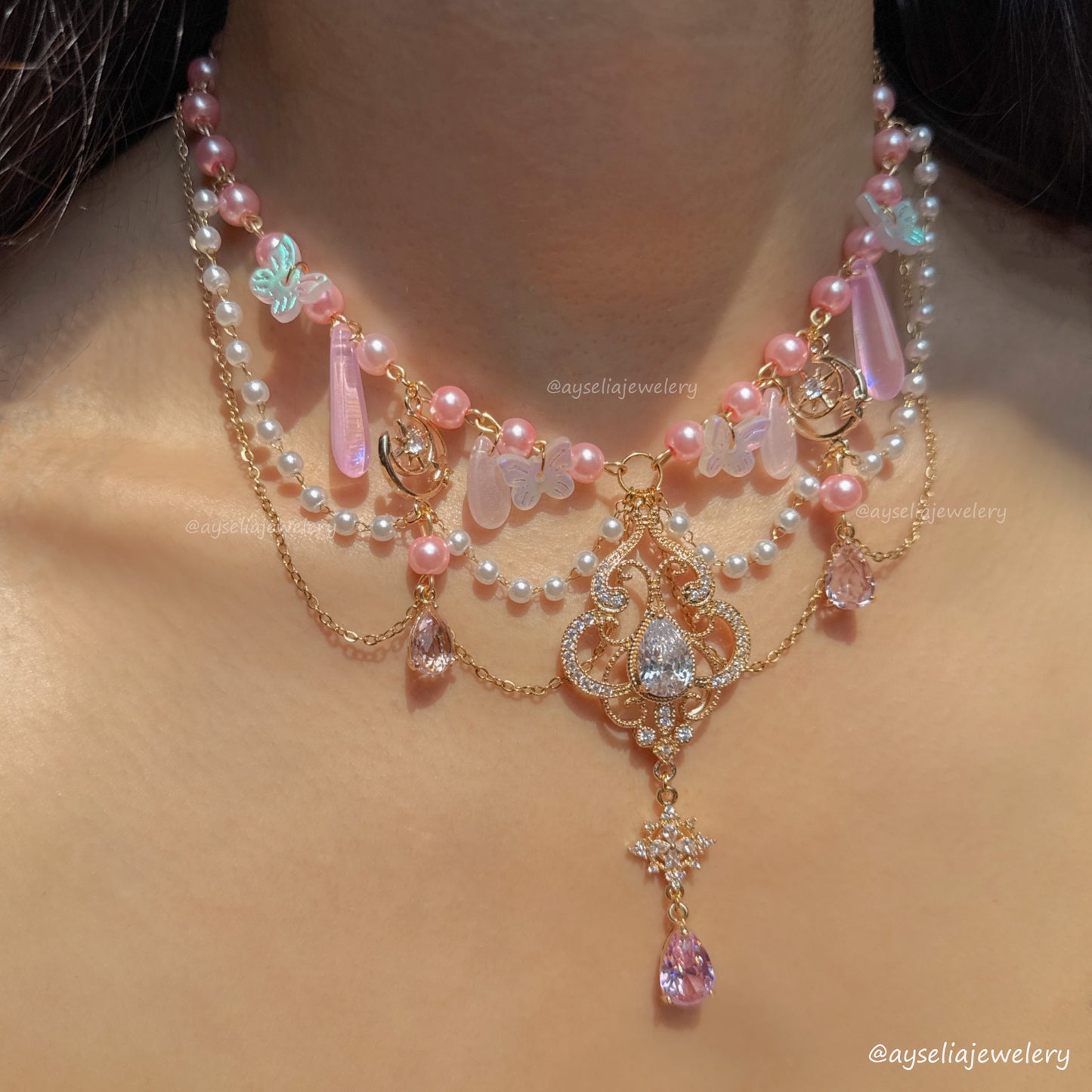 Cerise Jewelry Set