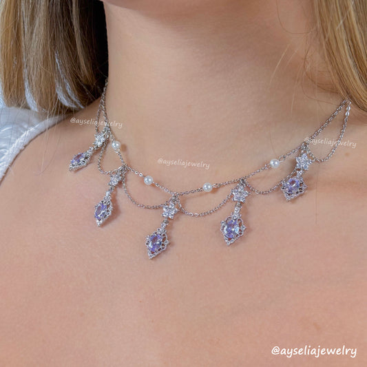 Juliette Lavender Jewelry Set