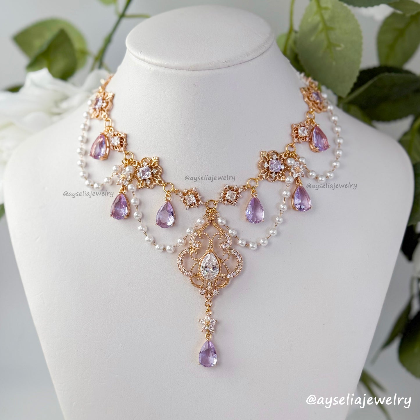 Lucella Lavender Jewelry Set