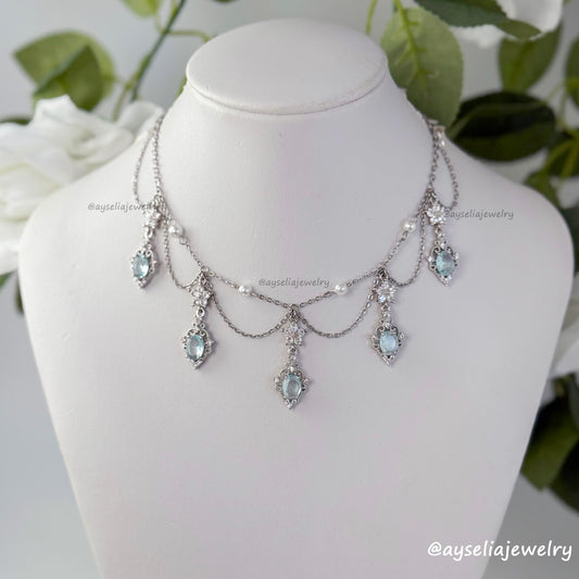 Juliette Light Blue Jewelry Set