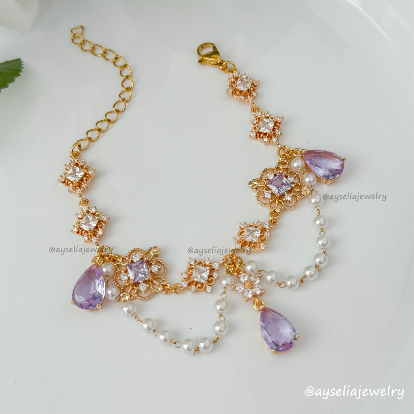 Lucella Lavender Jewelry Set