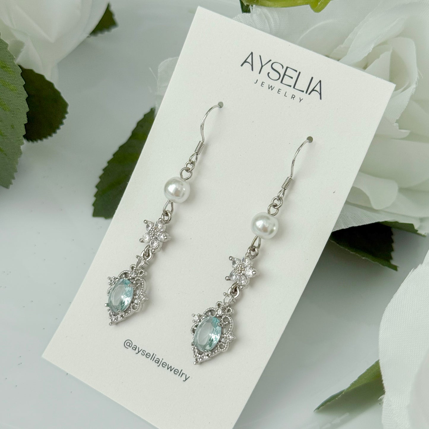 Juliette Light Blue Jewelry Set