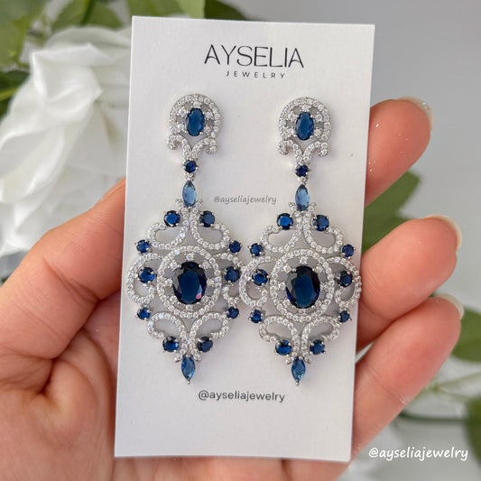 Lucella Sapphire Earrings