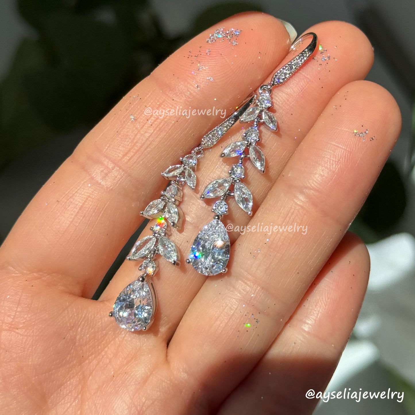 Silvervine Earrings