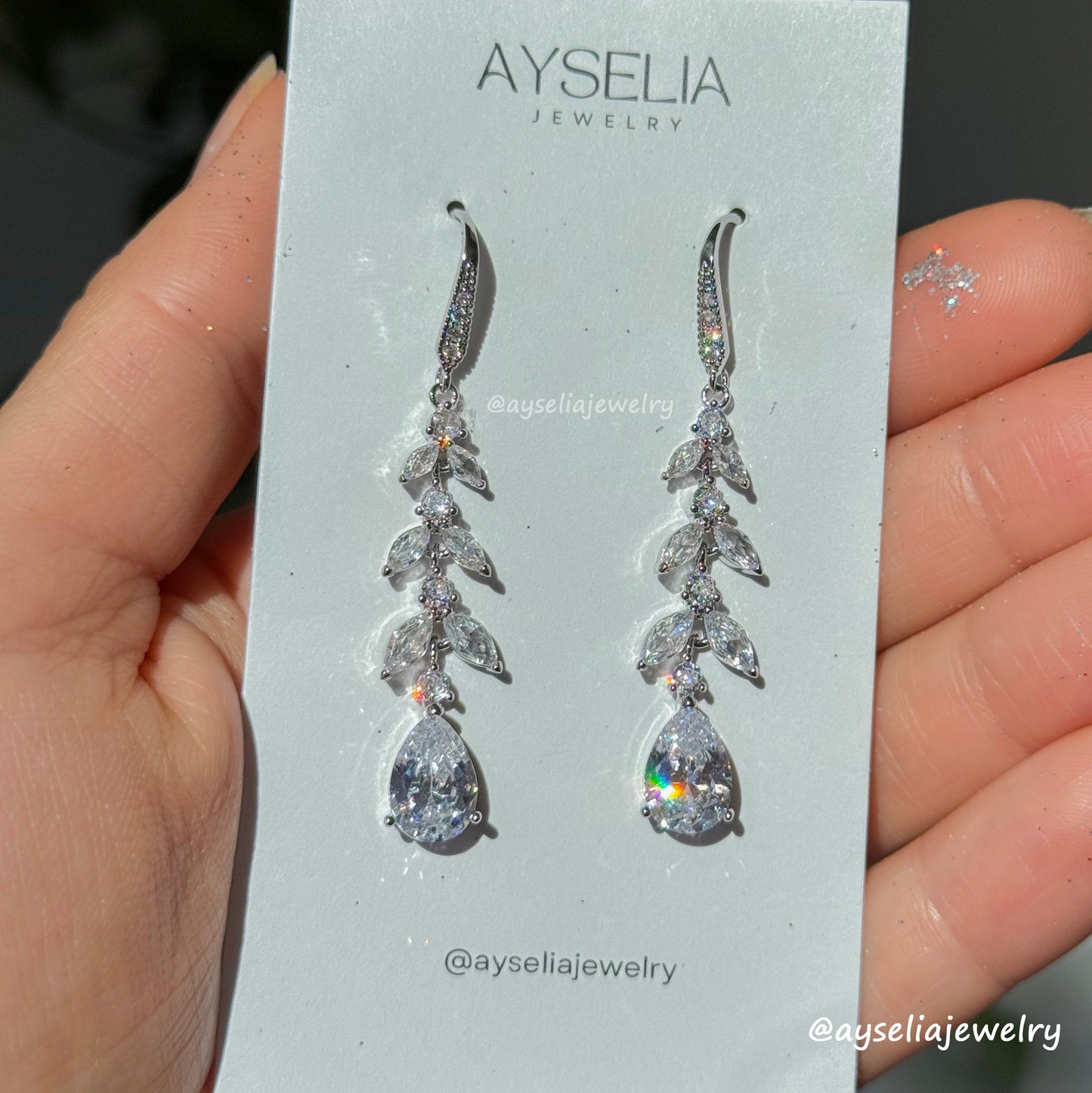 Silvervine Earrings