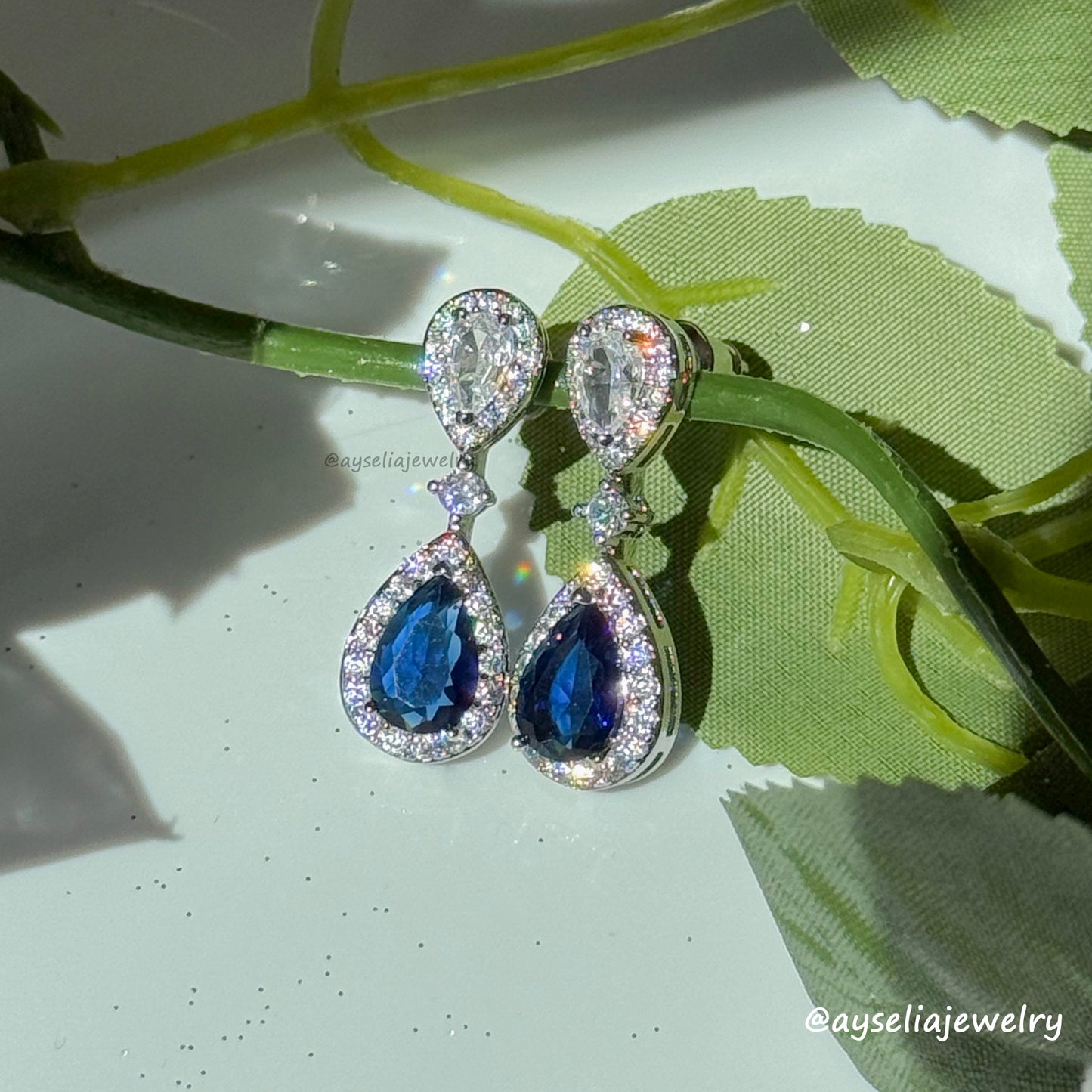 Sapphire Earrings