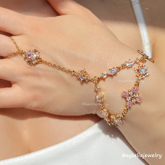 Ravessia Pink Hand Chain