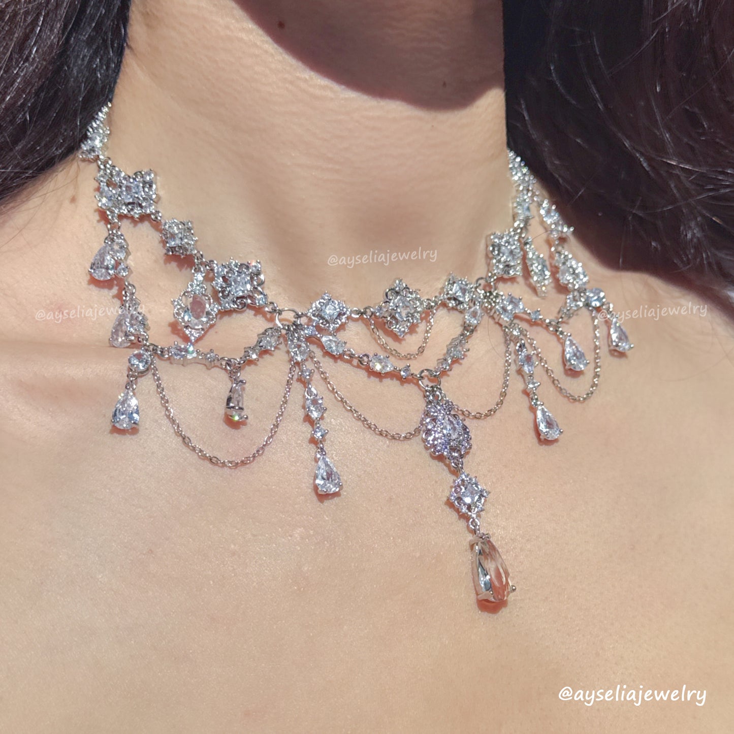 Ravessia Silver Jewelry Set